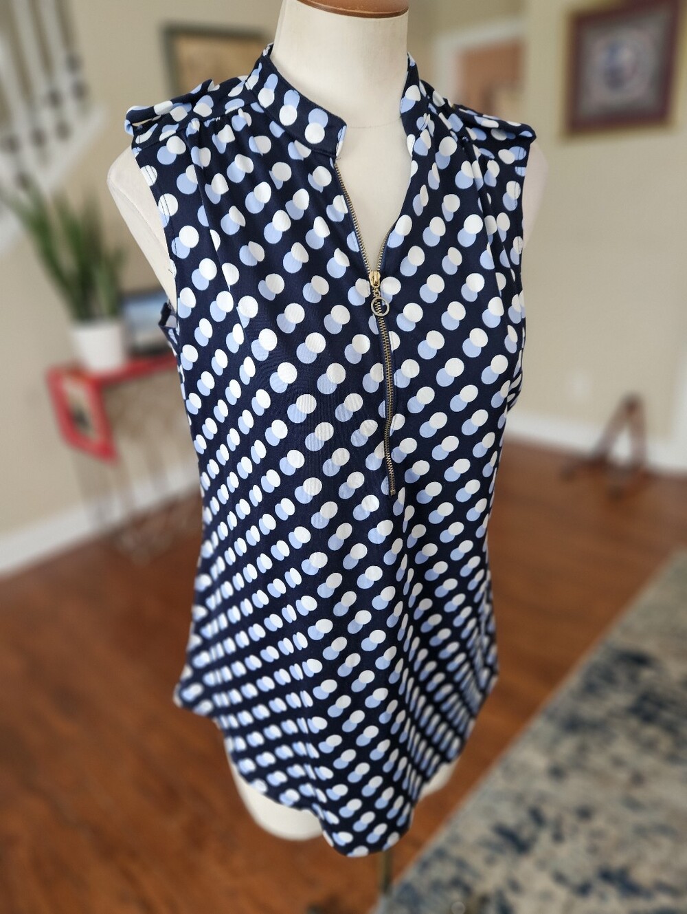 PerSeption Concept Polka Dot Top Large